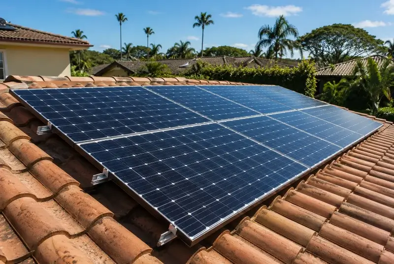 Installation de panneaux solaires à Caubios-Loos